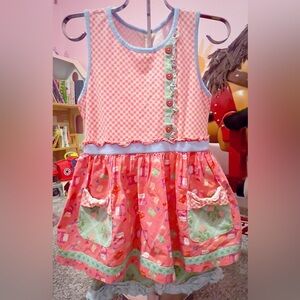 Matilda Jane Tunic top with ruffle bottoms. Great condition. Girls 14/16